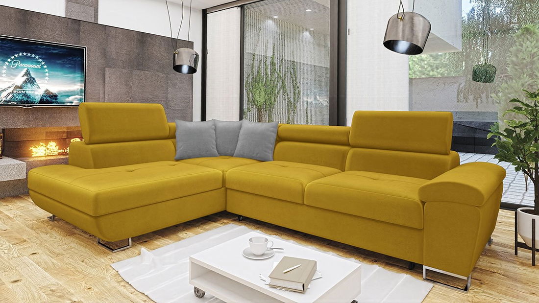 Sarokkanapé Alphard (B) (Magic Velvet 2234 + Magic Velvet 2234 + Magic Velvet 2217)