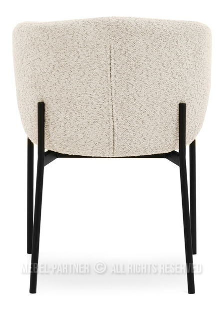 Scaun Marleen (tmavocrem + negru)