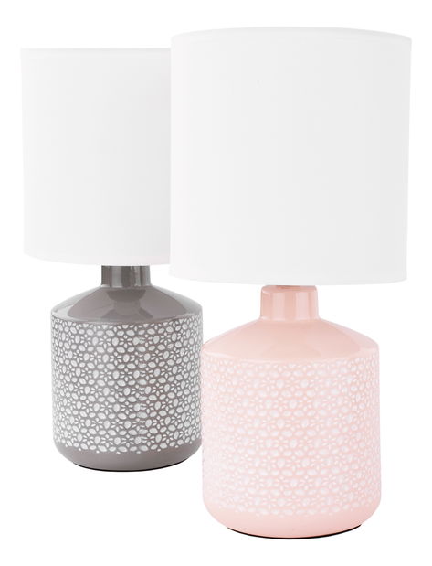 Asztali lámpa Oda (szürke)