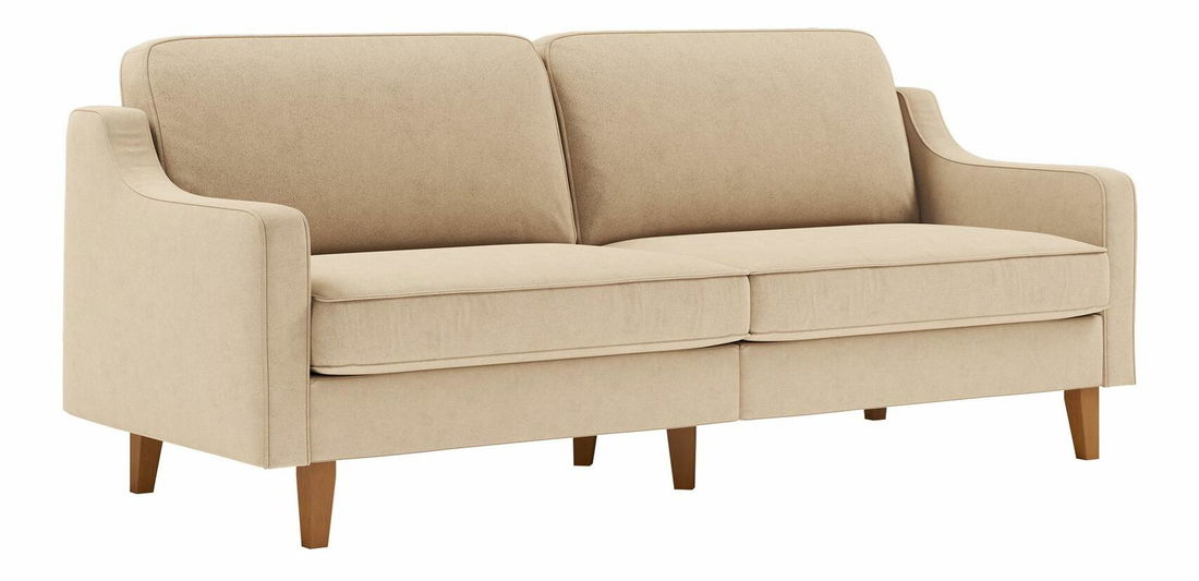 Pohovka trojsedačka Robia 3 (béžová + orech)