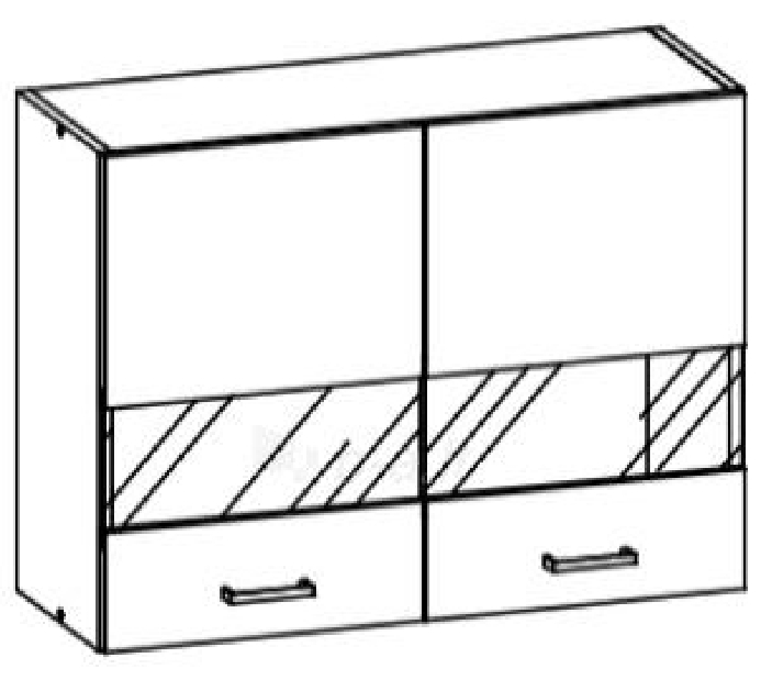 Horná kuchynská skrinka Estell EZ6 G80W