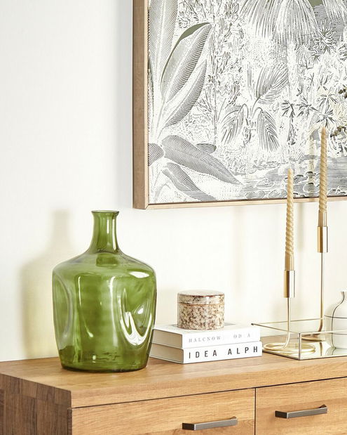 Váza 35 cm Kerza (zöld)