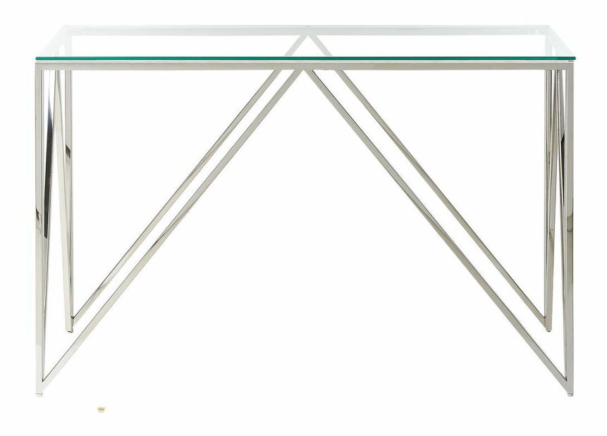 Konzolový stolík Wesza (strieborná)