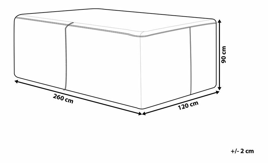 Védőponyva VERO, TALIAN, VENETO (nylon) (szürke)