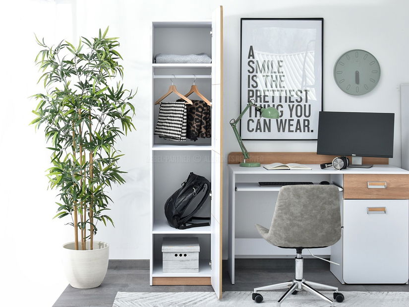 Mobilier cameră studenți Clerigo 07 (alb)