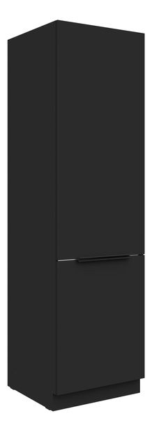 Dulap alimente pentru frigider Sienla 60 LO 210 2F (negru mat)