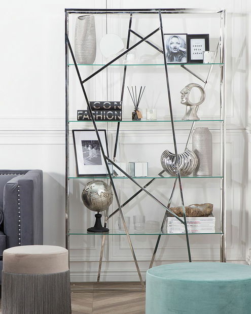 Regál Hay 4P (strieborná)