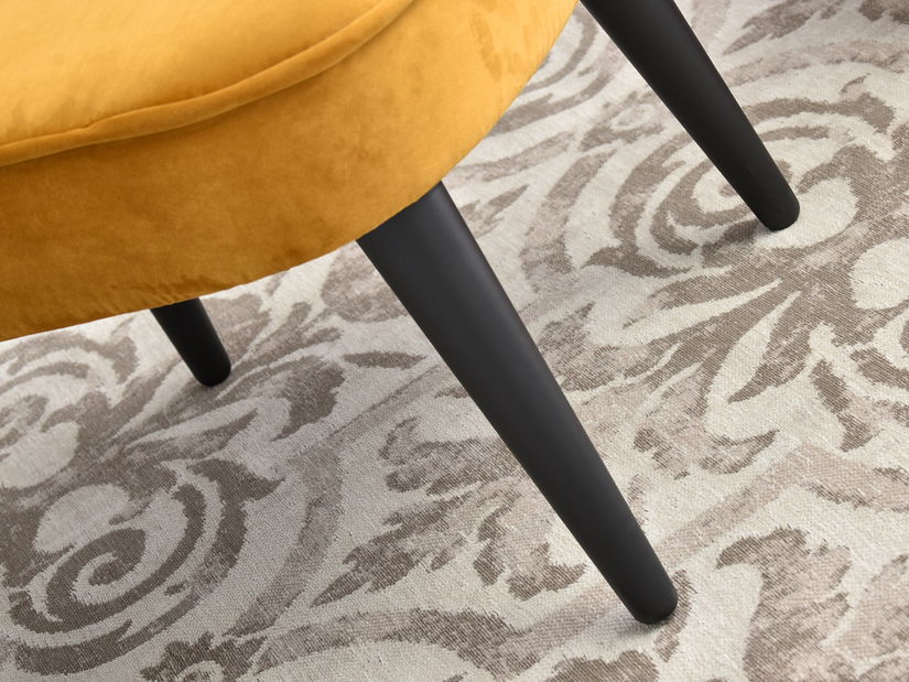 Relaxačné kreslo Arginteno (medová + čierna)