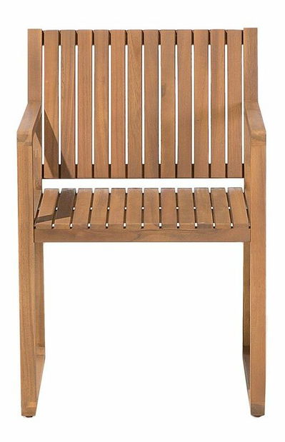 Záhradná jedálenská sada Sasan (svetlohnedá)