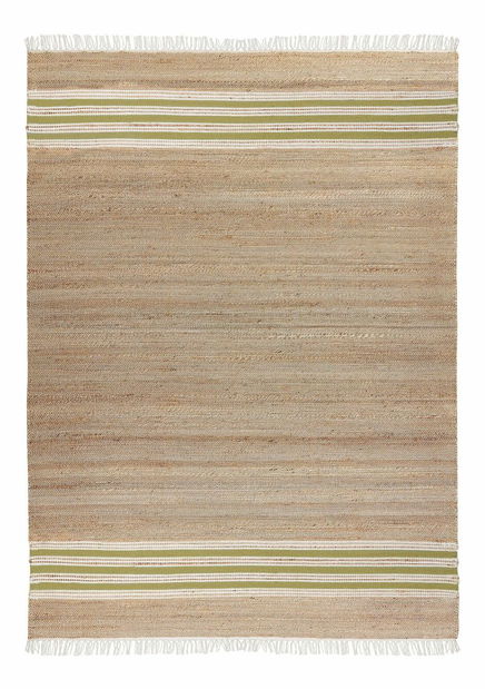 Covor 160 x 230 cm Miza (bej + verde)