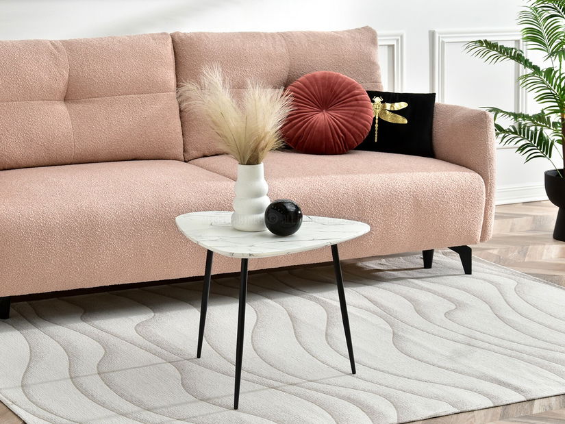 Stolić za kavu Rossi S (bijela + crna)