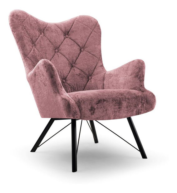 Fotel Muriella (rózsaszín)