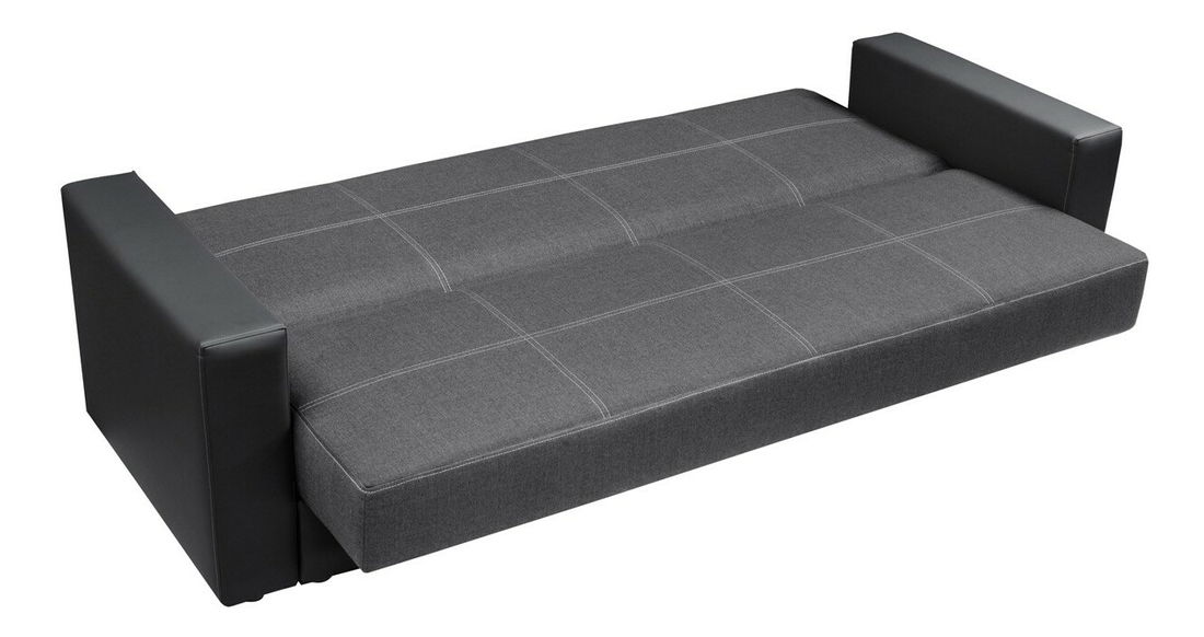 Pohovka trojsedačka BRW Nova 3K (sivá + čierna)