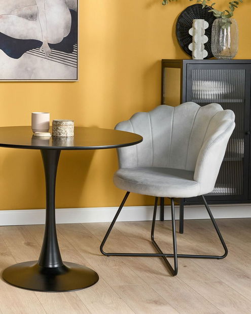 Kreslo Lovly (sivá)