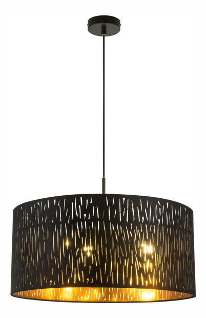 Závesné svietidlo Tuxon 15264H1 (moderné/dizajnové) (čierna + čierna)