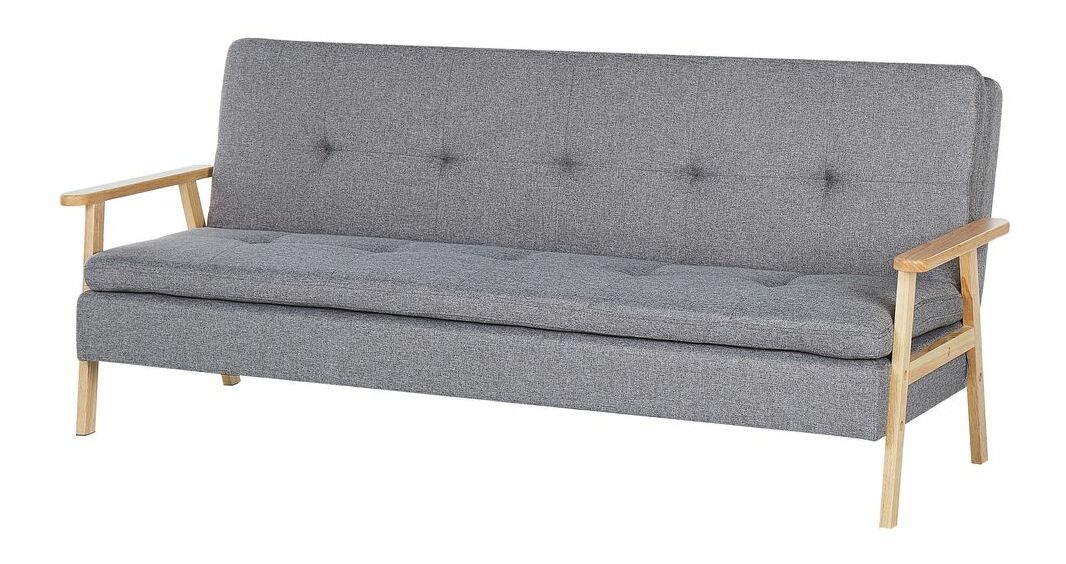 Pohovka dvojsedačka Turku (svetlosivá)