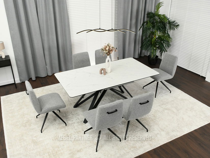 Stolica Neil (siva + crna)