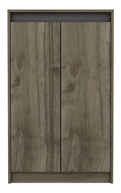 Szekrény Maladivas (dió + fekete)