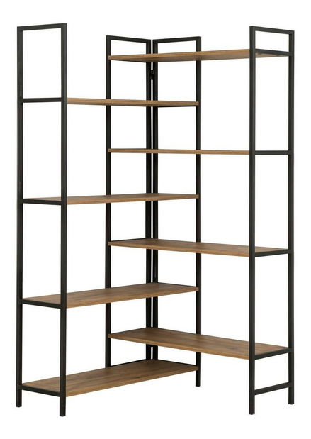 Regál Punale 1 (borovica atlantická + čierna)