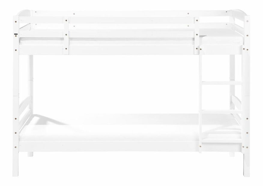 Emeletes ágy 90 cm RESPOND (ágyráccsal) (fehér)