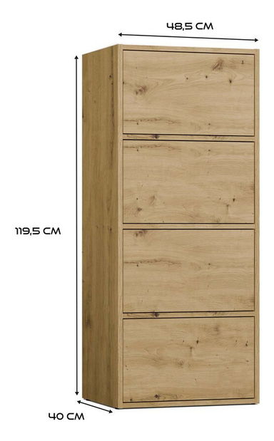 Skrinka Afoctera 1 (dub artisan)