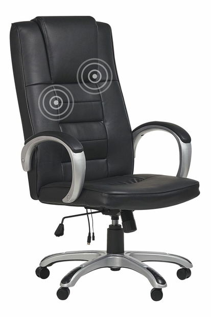 Fotoliu de birou Graza (negru)