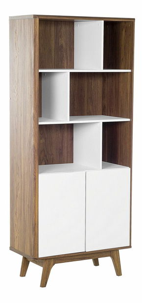 Regál Colombo (tmavé drevo)