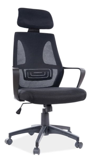 Fotoliu de birou Obery (Negru)