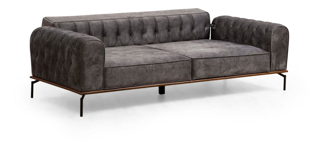 Háromszemélyes kanapé Salamanca (antracit)