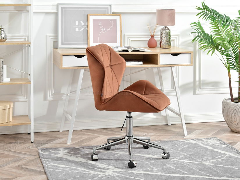 Fotoliu Velma M (cupru + crom)