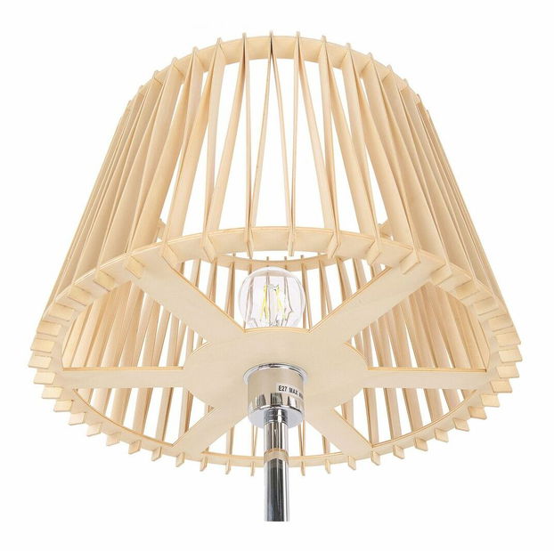 Stojanová lampa FARAGO (svetlé drevo)