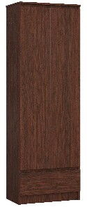 Ormar s policama Renzo (wenge)