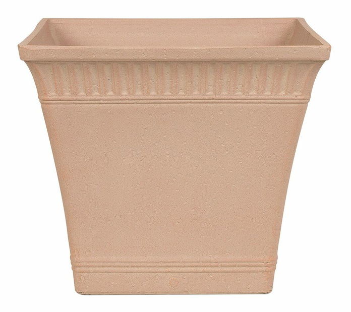 Ghiveci POATINA 30x34x34 cm (sticlă laminat) (roșu)