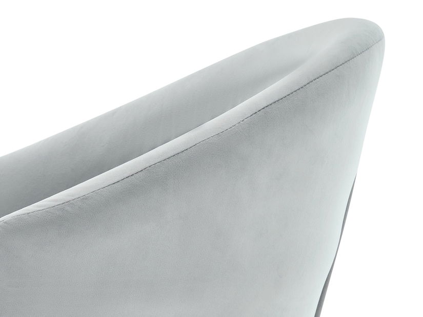 Set 2 buc scaune sufragerie Archie DC 1171 (Gri + auriu) 