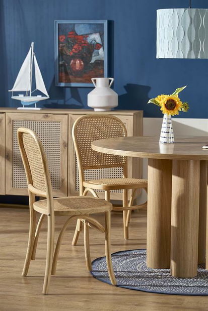 Masă de sufragerie Elvira (Lemn natural)