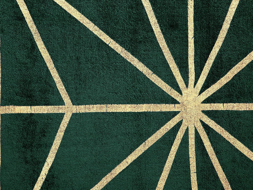 Tepih 160x230 cm SILBE (tkanina) (zelena)