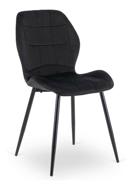 Jedálenský set Ecunumici 1 (dub zlatý + čierna) (pre 4 osoby)