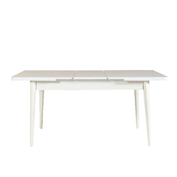 Blagovaonski stol na razvlačenje sa 2 stolice i 2 klupe Vlasta (bijela + bež)