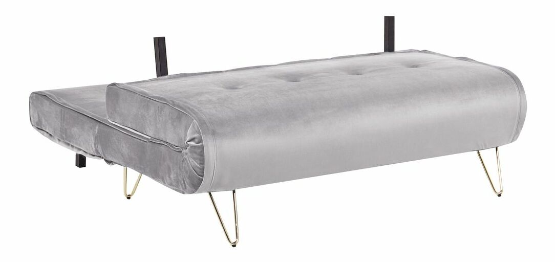 Pohovka dvojsedačka Valentine (svetlosivá)