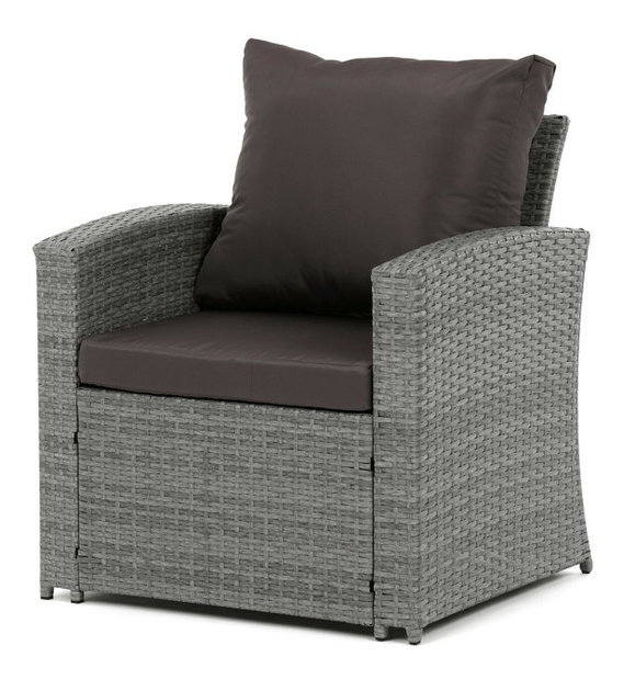 Záhradná zostava Flax (sivá)