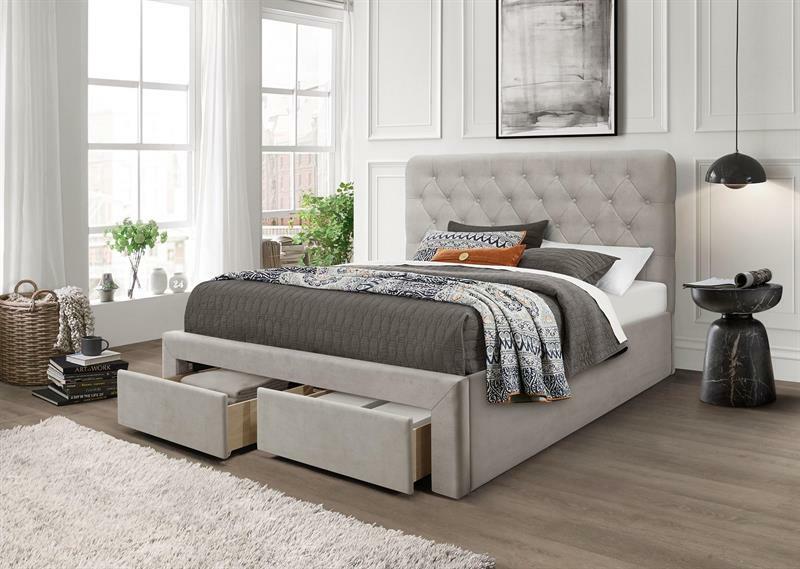 Franciaágy 160 cm Morasol (bézs)