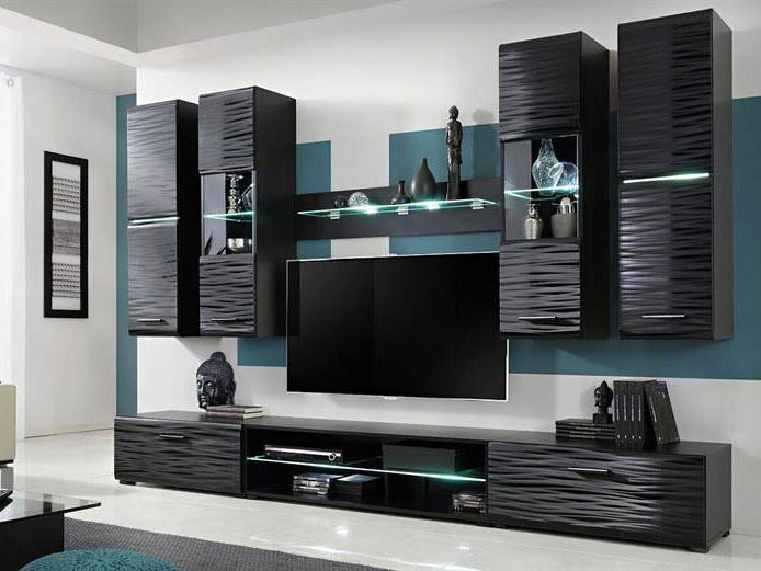 Mobilier living Balle (Negru)