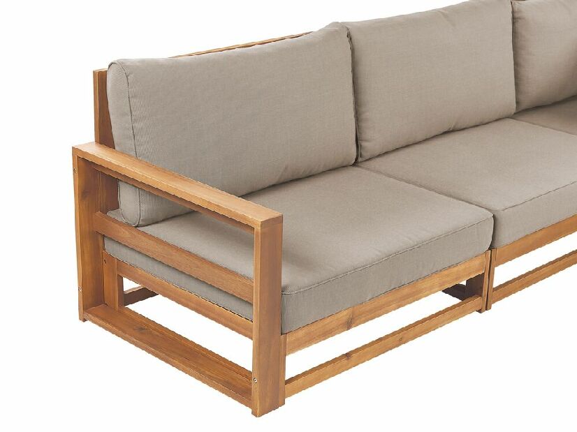 Kerti kanapé Tadashi (világos akácfa) 