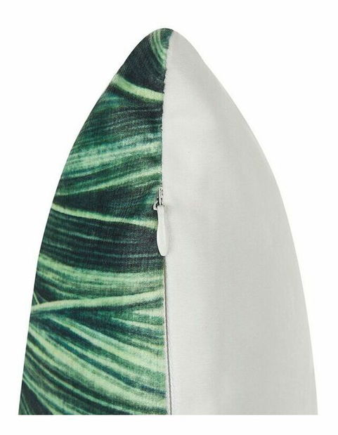 Sada 2 ozdobných vankúšov 45 x 45 cm Disci (zelená)