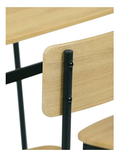 Set mobilier sufragerie Anasagasti 2 (stejar sălbatic) (pentru 4 persoane)