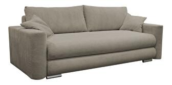 Sofa na razvlačenje Roselon (sivo-smeđa) (s prostorom za odlaganje)