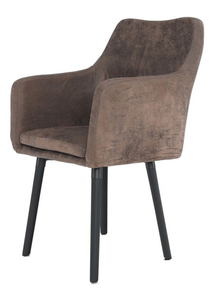 Jedálenská stolička Danar (hnedosivá)