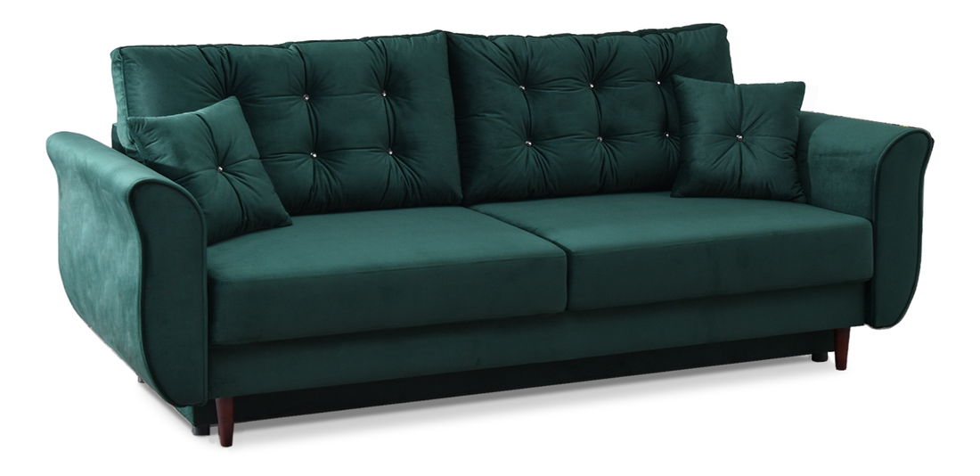 Kétszemélyes kanapé Lirica (zöld)