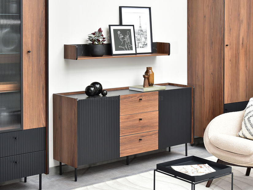 Mobilier birou Presuntos 4 (negru)