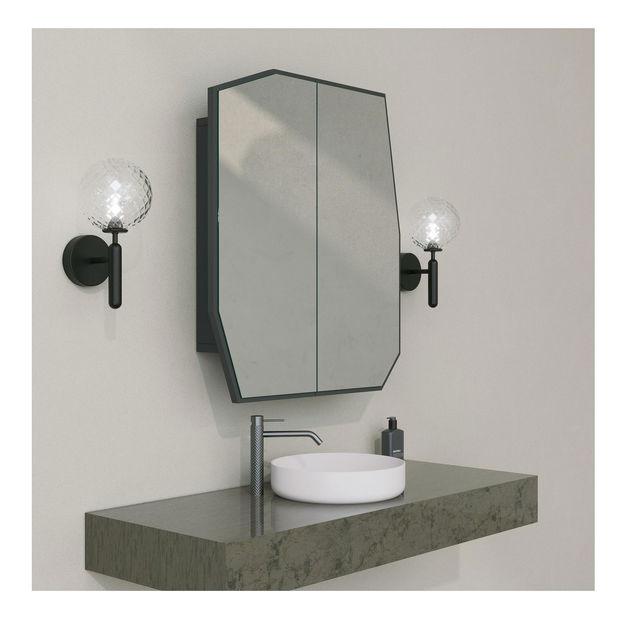 Kupaonski ormarić Tunupi 2 (crna)